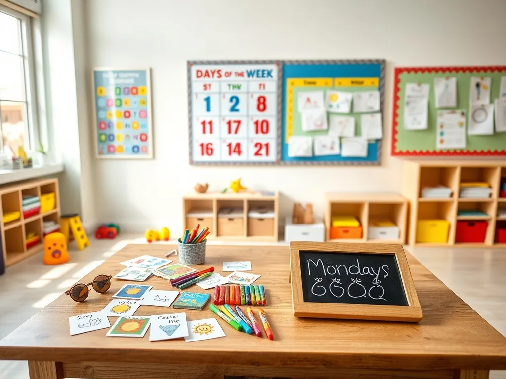 Jak nauczyć dziecko dni tygodnia w prosty i zabawny sposób?