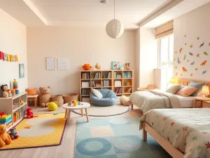 Jak wydzielić strefy w pokoju dziecka? Praktyczne porady i inspiracje