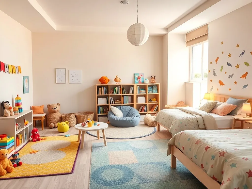 Jak wydzielić strefy w pokoju dziecka? Praktyczne porady i inspiracje