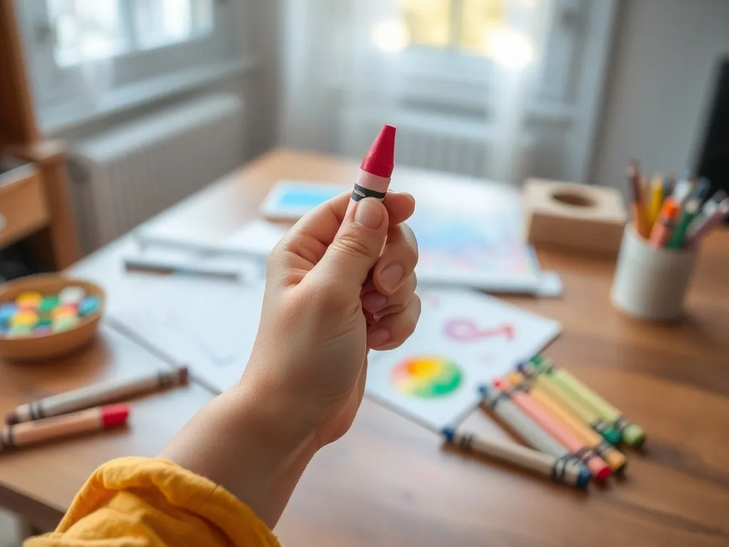 Jak nauczyć dziecko trzymać kredkę? Sprawdzone metody i porady
