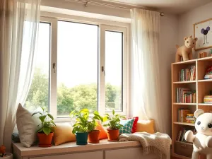 Co na okno w pokoju dziecka? Praktyczne porady i inspiracje