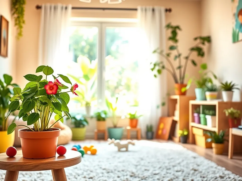 Jakie kwiaty do pokoju dziecka? Wybierz bezpieczne rośliny!
